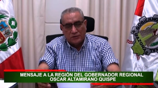 Gobernador regional Amazonas efectúa esclarecimiento y pide rectificación al Ministro Zamora (audio)