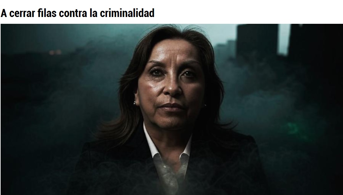 ¿Dina Boluarte en sus horas más oscuras?