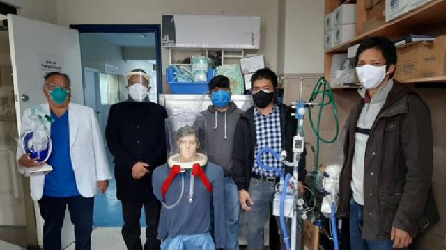 Peruanos crean máquina que extrae el aire y lo transforma en oxígeno medicinal