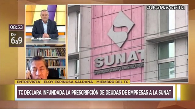 Espinosa-Saldaña: El mensaje es que todos los ciudadanos debemos pagar impuestos