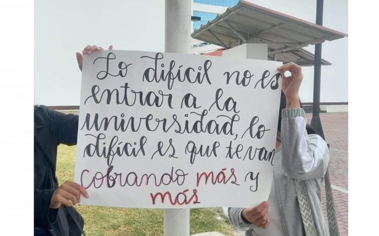 Estudiantes de la Universidad Nacional Toribio Rodríguez de Mendoza exigen fin a barreras burocráticas y altos costos
