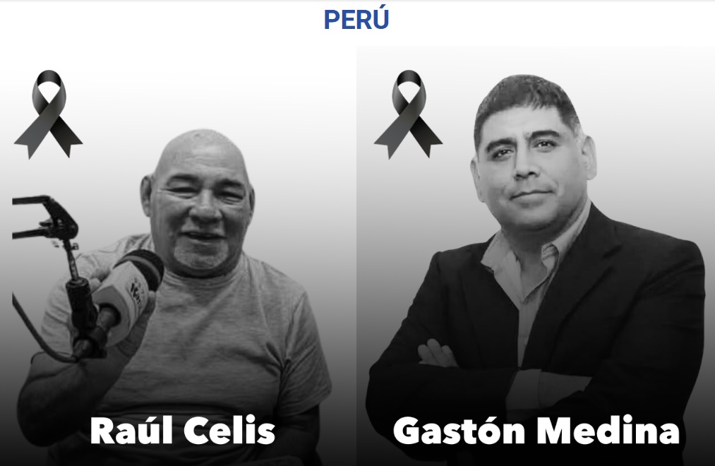 RADIODIFUSORES DEL PERÚ se pronuncian por cobardes asesinatos de periodistas en el PERÚ