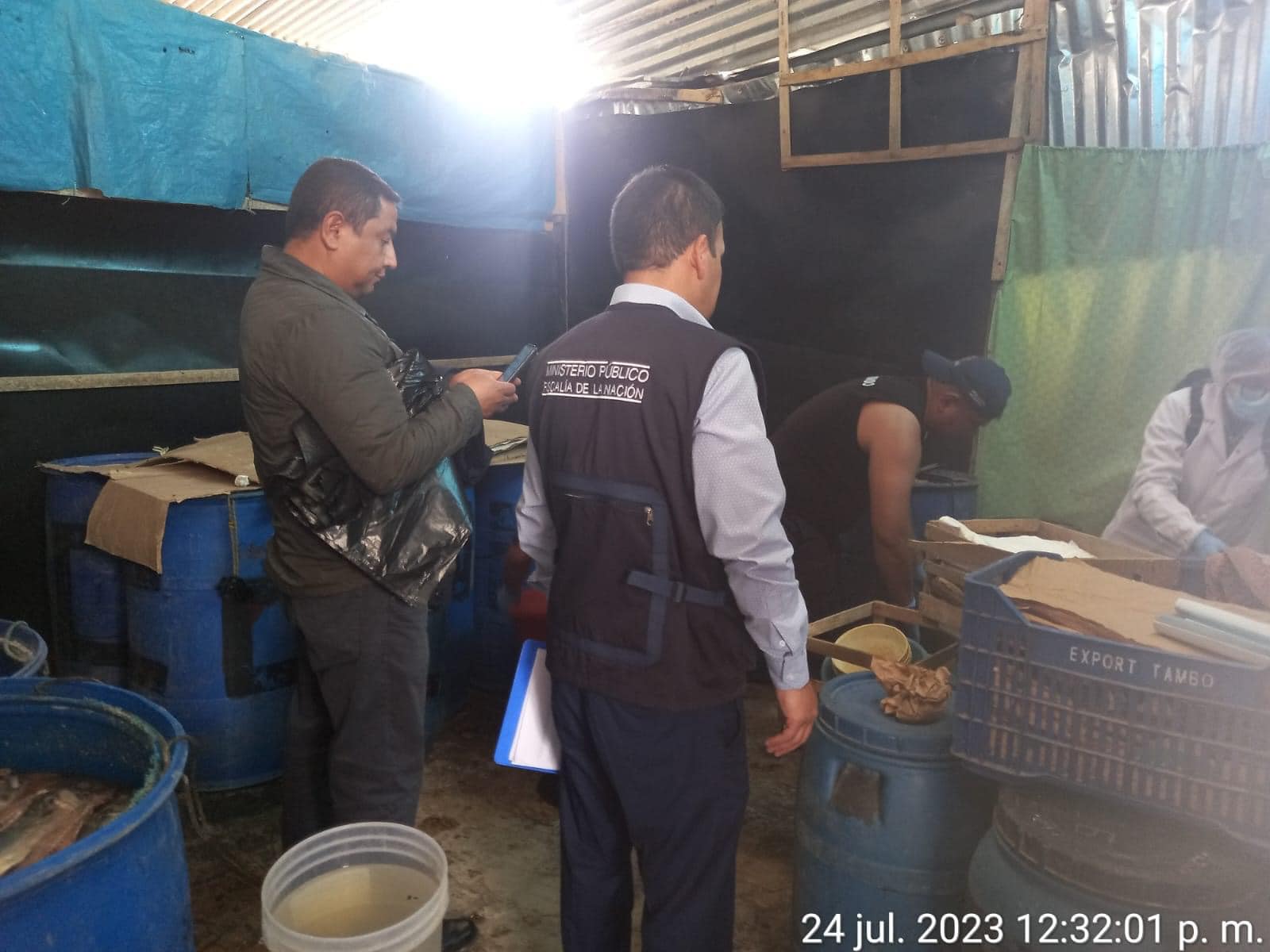 Decomisan 2 toneladas de pescado no apto para el consumo en Chachapoyas