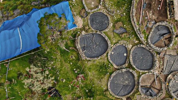 Impermeabilizan y mejoran sistema de drenaje del sector sur de la Llaqta de KuÃ©lap