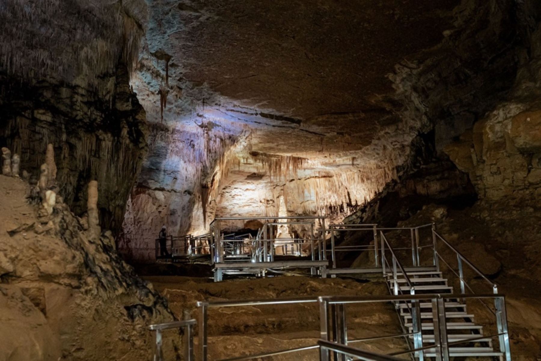 Joya turÃ­stica de Amazonas: conoce Quiocta, la primera caverna iluminada del PerÃº