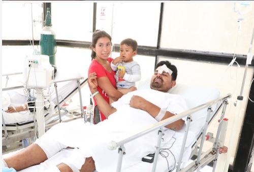 Hospital San Juan de Lurigancho: bebé y su padre se encuentran estables tras ser arrastrados por huaico en Jicamarca