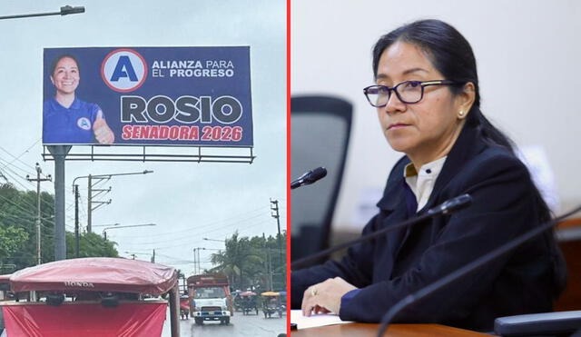Congresista de APP Rosio Torres inicia su campaña al Senado, pese a ser investigada por recorte de sueldo
