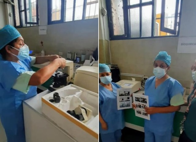 Red Salud Utcubamba adquirió equipos biomédicos para laboratorio del Hospital Santiago Apóstol - Utcubamba
