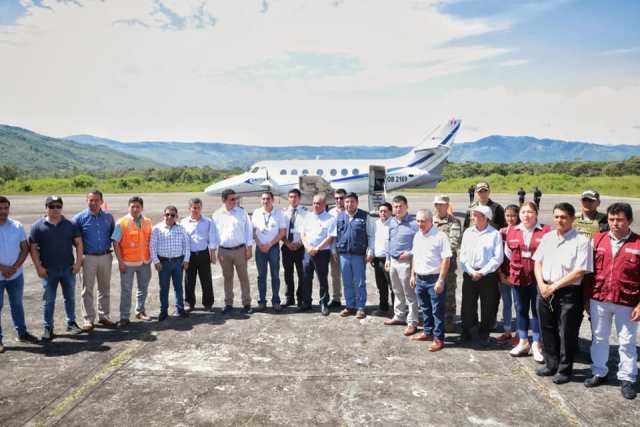 Vuelo inaugural de la aerolÃ­nea Saeta: Tarapoto - RodrÃ­guez de Mendoza y viceversa