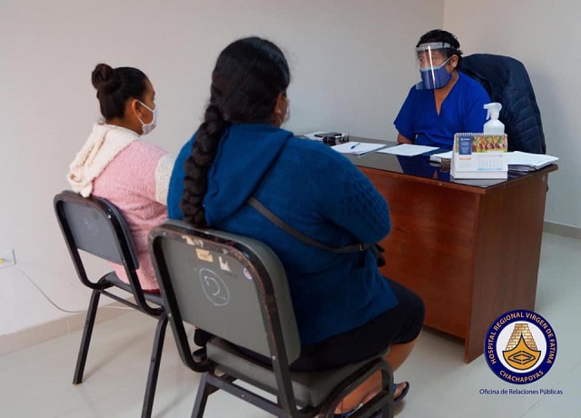 Hospital regional Virgen de Fátima implementa consultorio psicológico presencial para pacientes y familiares