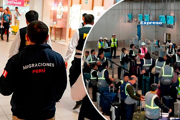 Perú cierra puerta a 900 extranjeros en Jorge Chávez por representar amenaza