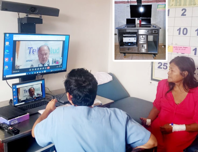 Condorcanqui: Avance tecnolÃ³gico en salud permite consultas virtuales en distrito de RÃ­o Santiago
