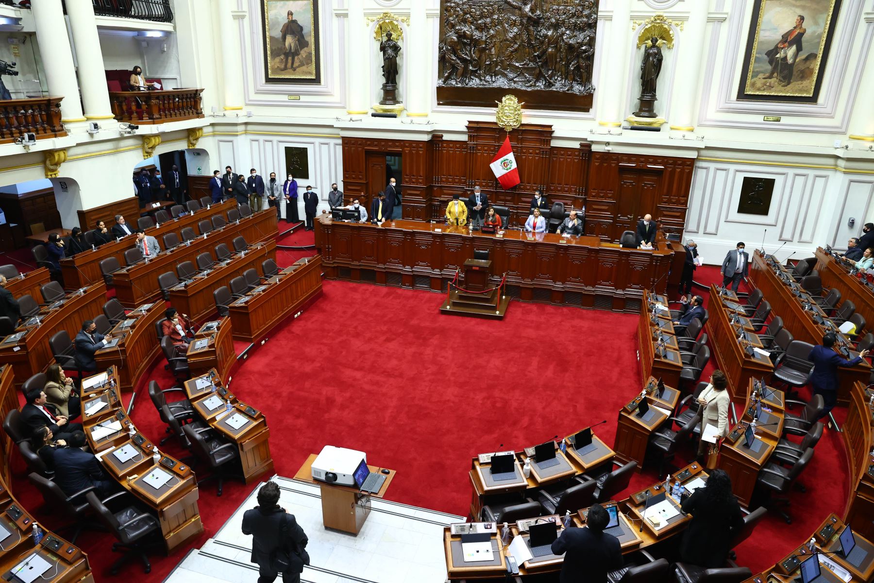 Congreso: Pleno admite a debate moción de vacancia presidencial