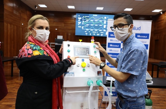 EsSalud y la UNI crean ventilador de alta gama para asistir a pacientes Covid-19