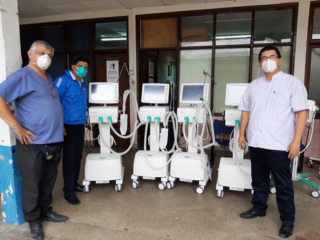 EsSalud Loreto refuerza atención para pacientes críticos Covid-19 con llegada de nuevos ventiladores mecánicos