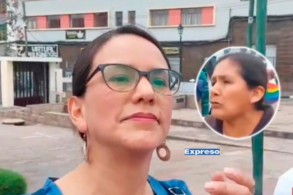 Cusqueños no soportan que «oportunista» Verónika Mendoza se una a marchas y la botan [VIDEO]