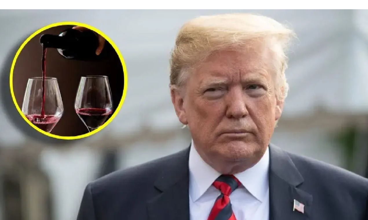 Donald Trump amenaza con aranceles de 200 % al vino, al champán y a otros licores provenientes de la Unión Europea