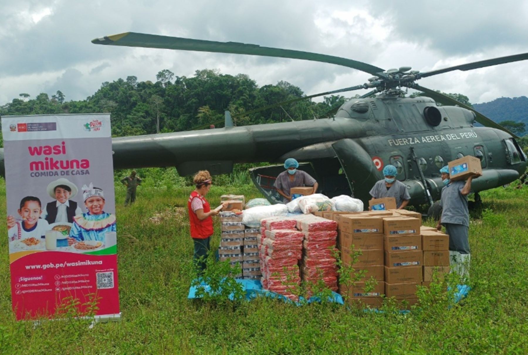 Amazonas: Wasi Mikuna traslada alimentos vía aérea para más de 7,700 niños awajún y wampis