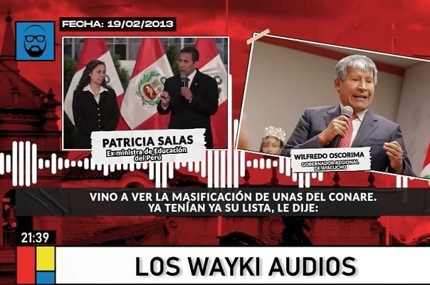 Audios explosivos de Wilfredo Oscorima: revelan su verdadero modus operandi político