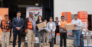 GOREA e INDECI entregan 14 toneladas de ayuda humanitaria en Condorcanqui y Chachapoyas